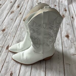 Women’s Bellini White Western Boots